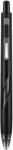 Writech Roller gel cu uscare rapida Space up Writech, corp negru fereastra si cerneala negru 0.7mm W-0157/12PET-A