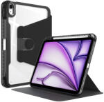 Techsuit - Kristály Tiszta - iPad Air 13 (2024) - Fekete tok