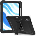Techsuit - Strapabíró TabShell + Képernyővédő - iPad Air 11 (2024) - Fekete tok