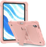 Techsuit - Tartós TabShell + Képernyővédő - iPad Air 11 (2024) - Rózsaarany tok