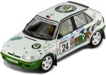 IXO Models Model de colecție IXO Curse: Mașini - Skoda Felicia Kit Car, No. 24, Rallye WM, Rally Sweden, P. Sibera/P. Gross (1995) (RAC413B)