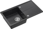 Quadron Tony graniteq mosogató 78x45 cm fekete HTO7845CZK (HTO7845CZK)