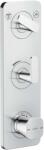 Hansgrohe Citterio C - Termosztatikus csaptelep falsík alatti beépítéshez, 2 készülékhez, króm 49700000 (49700000)
