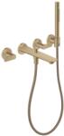 Hansgrohe Citterio C - Falsík alatti kádcsaptelep, 4 nyílásos beépítés, tartozékokkal, csiszolt bronz 49481140 (49481140)