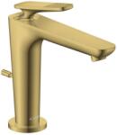 Hansgrohe Citterio C - Mosdócsaptelep leeresztővel, EcoSmart, CoolStart, polírozott arany 49031990 (49031990)