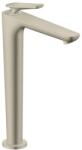 Hansgrohe Citterio C - Mosdócsaptelep leeresztővel, EcoSmart, CoolStart, csiszolt nikkel 49050820 (49050820)