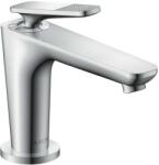 Hansgrohe Citterio C - Mosdócsaptelep leeresztővel, EcoSmart, CoolStart, króm 49021000 (49021000)