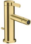 Hansgrohe One - Bidé csaptelep leeresztővel, EcoSmart, csiszolt sárgaréz 48210950 (48210950)