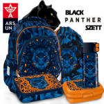 Ars Una anatómiai iskolatáska SZETT 5 részes - Black Panther (AU-F1) (5993120008085SZ3)