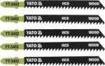 YATO Dekopírfűrészlap T8TPI 100/75 mm HCS (5 db) (YT-3402)