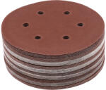 TOYA Tépőzáras fíbertárcsa 150 mm / P150 6 lyukas (50 db) (YT-834586)