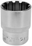 TOYA Dugókulcs Spline 1/2" 24 mm CrV (YT-14836)