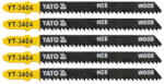 YATO Dekopírfűrészlap T10TPI 100/2, 5 mm HCS (5 db) (YT-3404)