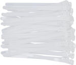 TOYA Kioldható kábelkötegelő 7, 6 x 150 mm fehér (100 db) (YT-70662)