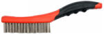 YATO Drótkefe inox 4 soros 260 mm (YT-6338) - vasasszerszam