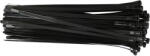 TOYA Kioldható kábelkötegelő 7, 6 x 300 mm fekete (100 db) (YT-70675)