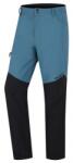 HUSKY Pantaloni sofstshell Husky pentru bărbați Kavia, turcoaz/negru