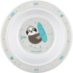 Canpol babies Melamin tál tapadókoronggal 270ml (4h+) Exotic Animals - Szürke