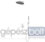 AREZZO design design ELEGANT Falsík alatti zuhanyrendszer falon belüli egységgel, matt fehér (AR-2095MW)