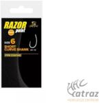 Carp Spirit Razor Short Curve Shank Barbless Méret: 6 - Carp Spirit Pontyozó Horog (ACS350072)