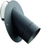 DARCO Teleszkópos Bekötő Idom 45°-os Kerámia Kéményekhez 120/180 (wc-wkk-cs120/180/45-cz)