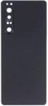 Sony XQ-CT72, XQ-CT54, XQ-CT62 Xperia 1 IV akkufedél (hátlap) kamera lencsével, fekete (gyári, Grade A)