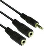  Преходник жак М 3, 5мм/2 x жак F 3, 5мм (RVF020AC62)