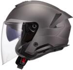 LS2 Cască de motocicletă deschisă LS2 OF618 Verso II Titan solid mat (LS366181007-MASTER)