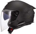 LS2 Cască de motocicletă deschisă LS2 OF618 Verso II Solid negru mat (LS366181011-MASTER)