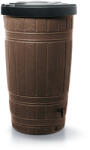 Prosperplast Woodcan Esővízgyűjtő Tartály Barna 265L Fa Hatású, 4db-os csomag (PPP-IDWO265-R222-CS-4)