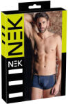 NEK - fekete fűzős-necc betétes boxer (kék) - szexshop