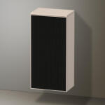 Duravit Zencha középmagas szekrény 81, 9x40 cm, jobbos, texturált fekete/matt taupe ZE1350R63830000 (ZE1350R63830000)