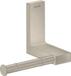 Hansgrohe Universal négyszögletes WC papír tartó, szálcsiszolt nikkel 42656820 (42656820)