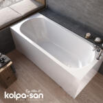 Kolpa San Betty előlapos kád kombinált masszázsrendszerrel 170x70 cm, mikro fúvókákkal, fehér 513590 (513590)