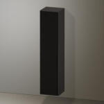 Duravit Zencha magas szekrény 176x40 cm, jobbos, struktúrált fekete/matt grafit ZE1352R63800000 (ZE1352R63800000)