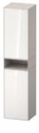 Duravit Zencha magas szekrény 176x40 cm, jobbos, fehér üveg/matt taupe ZE1353R64830000 (ZE1353R64830000)