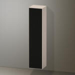 Duravit Zencha magas szekrény 176x40 cm, balos, struktúrált fekete /matt taupe ZE1352L63830000 (ZE1352L63830000)