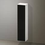 Duravit Zencha magas szekrény 176x40 cm, balos, struktúrált fekete/matt fehér ZE1352L63840000 (ZE1352L63840000)