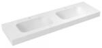 SAPHO Emico Rockstone duplamosdó 210x50 cm, matt fehér EM210-B2M-L (EM210-B2M-L)