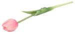  Selyemvirág Tulipán csokor gumi 44cm rózsaszín szálas