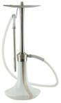 Oduman Cosmo Hookah Silver Body-White Glass