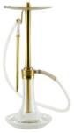 Oduman Cosmo Hookah Gold Body-Clear Glass