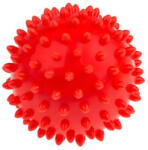 TULLO Tüskés masszírozó labda 9 cm - piros, Tullo (TUL_438_A)