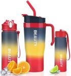  Ombre vizes palack 3in1 fekete