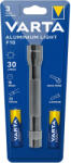 VARTA Elemlámpa Aluminium Light F10 (+2xAA)