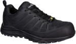Portwest FT46 - Composite Textile Trainer védőcipő S1PS ESD SR FO, fekete (FT46BKR38)