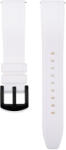 Edelwolle szilikon óraszíj, fehér, 20mm - oraszij