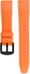 Edelwolle szilikon óraszíj, narancs, 24mm - oraszij
