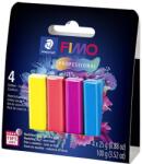 FIMO Professional Colour Pack süthető gyurma készlet, 4x25 g - True Colours