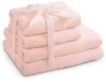 Inne home & lifestyle törölköző készlet Amari 4 db rózsaszín, 0 - rózsaszín Univerzális méret